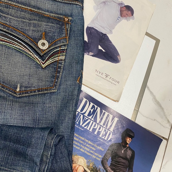 Five Four 90’s Vintage Premium Jeans Sz 34 - Picture 5 of 12